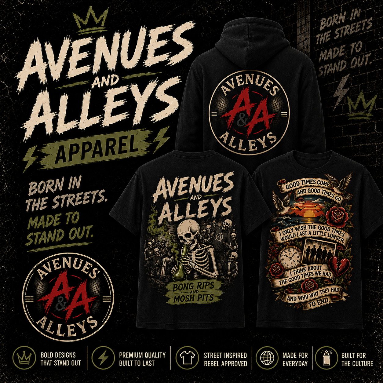 Avenues & Alleys Apparel