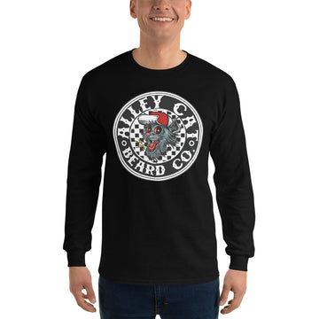 Alley Cat Black Logo Long Sleeve Shirt